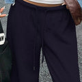Wide Leg Drawstring Sweatpants