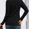 Ribbed Long Sleeve T-Shirt