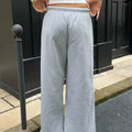 Wide Leg Drawstring Sweatpants