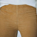 Full Size Corduroy Flare Pants Plus Size