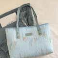 Embossed Pattern Shoulder Bag