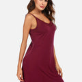 Scoop Neck Spaghetti Strap Lounge Dress