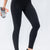 Wide Waistband Slim Fit Active Leggings Black