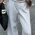 Wide Leg Drawstring Sweatpants