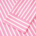 Stripe Buttoned Front Long Sleeve Top and Pants 2 Piece Sleepwear