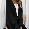 Cozy Knit Open Front Cardigan