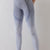 Gradient High Waist Sports Leggings Grey Blue