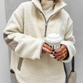 Sherpa Half Zip Sweatshirt