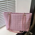 Tweed Chain Shoulder Bag