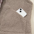 Side Bows Sherpa Fleece Vest