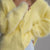 V-Neck Button-Down Cardigan Yellow