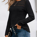Ribbed Long Sleeve T-Shirt