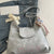 Cute Cartoon Shoulder Bag Silver onesize