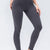 Wide Waistband Slim Fit Active Leggings Dark Gray