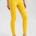 High Waist Skinny Active Pants Yellow