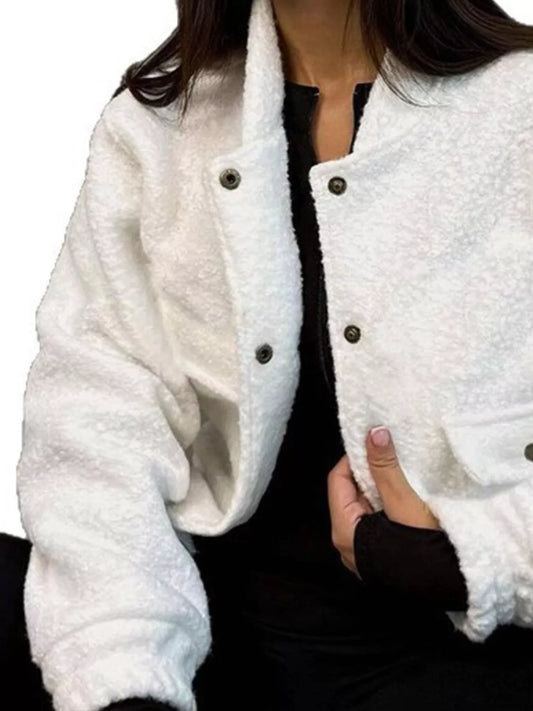 Sherpa Snap-Down Jacket