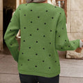 Polka Dot Long Sleeve Sweater