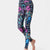 Printed High Waist Active Leggings Purple