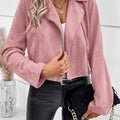 Zip Up Cropped Jacket