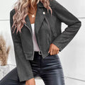 Zip Up Cropped Jacket