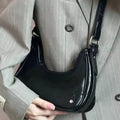 Leather Chain Strap Shoulder Bag