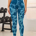 Tie-Dye High Waist Active Leggings Teal