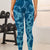 Tie-Dye High Waist Active Leggings Teal