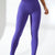 High Waist Active Leggings Blue Purple