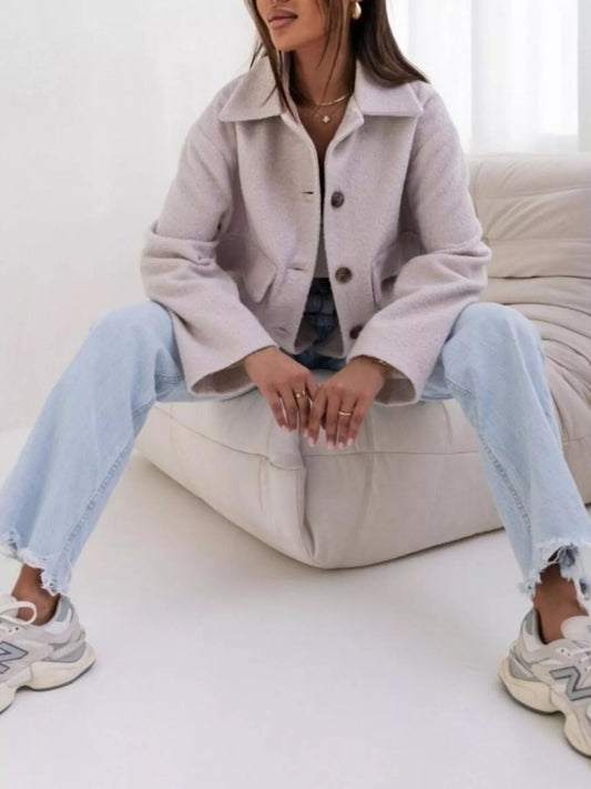 Button-Down Long Sleeve Outerwear