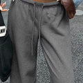 Wide Leg Drawstring Sweatpants