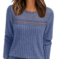 Ribbed Long Sleeve T-Shirt