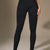 Wide Waistband Sports Leggings Black