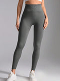 High Waist Active Leggings Gray
