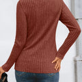 Ribbed Long Sleeve T-Shirt
