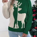 Christmas Reindeer Turtleneck Sweater