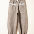 Stripe Drawstring Cargo Jogger Pants with Pockets