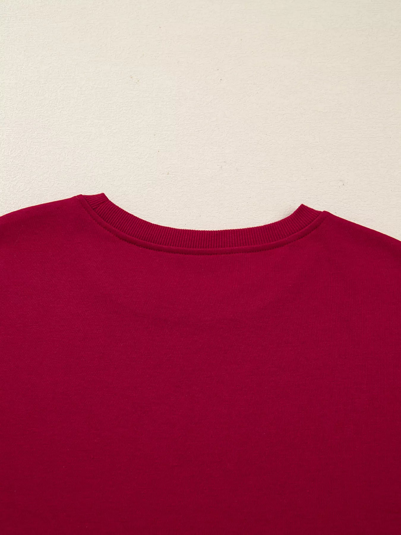 Contrast Striped Bow Detail Drop Shoulder Sweatshirt Dress with Pockets