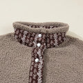 Side Bows Sherpa Fleece Vest