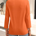 Johnny Collar Solid Color Top