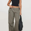 Wide Leg Jeans with Pockets