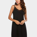 Scoop Neck Spaghetti Strap Lounge Dress