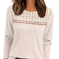 Ribbed Long Sleeve T-Shirt