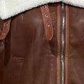 Shearling Lined Zip Up Jacket