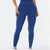 High Waist Active Leggings Royal Blue