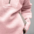 Sherpa Half Zip Sweatshirt
