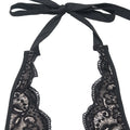 Lace Halter Neck Bodysuit