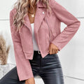 Zip Up Cropped Jacket