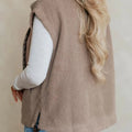 Side Bows Sherpa Fleece Vest