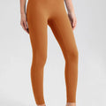 High Waist Skinny Active Pants Caramel