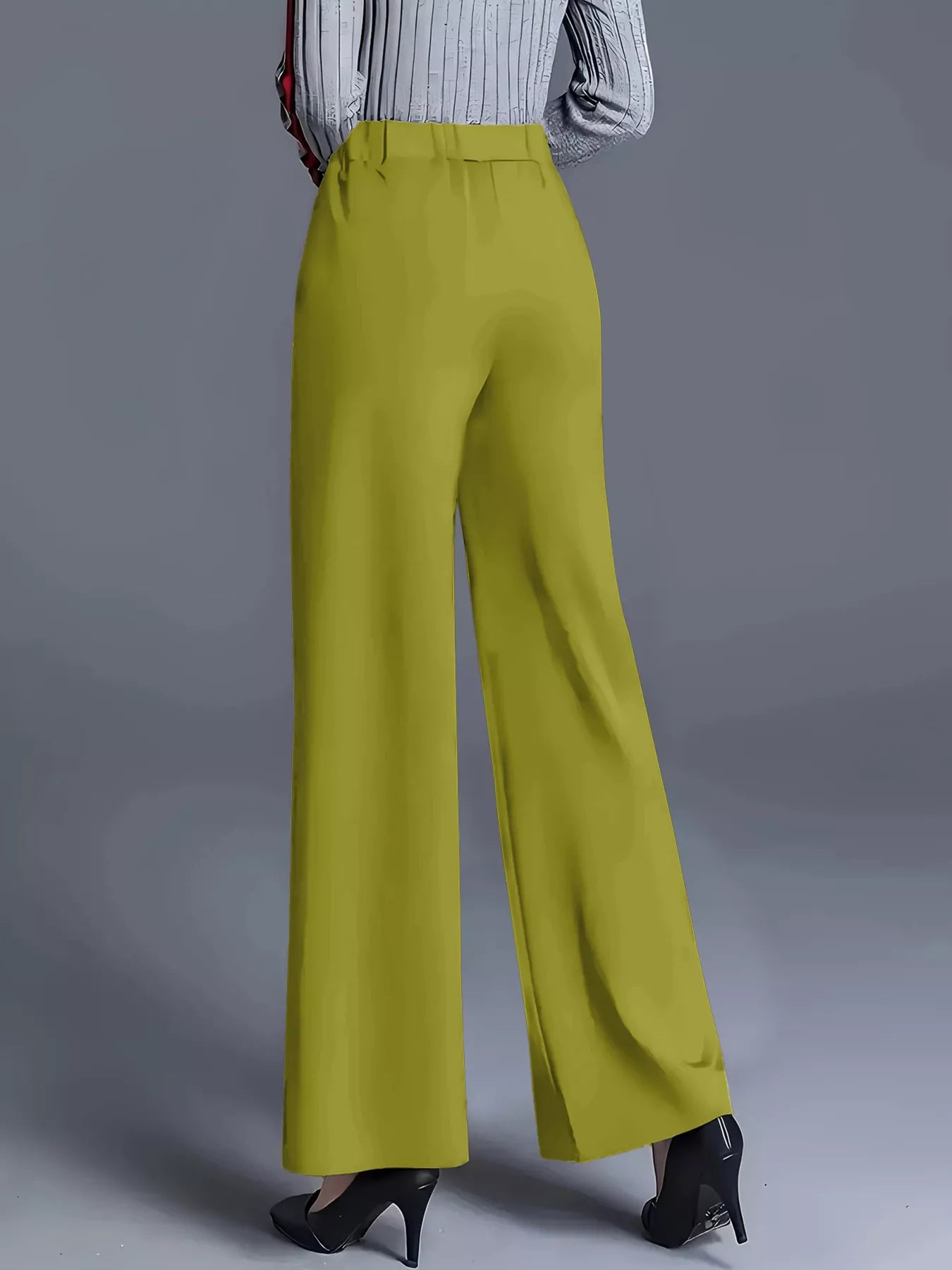 Wide Leg High Waist Pants
